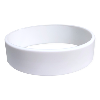 Силіконовий браслет 202*20*2 мм White 1369465913