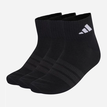 Набор женских носков высоких хлопковых Adidas KC9613 40-42 3 пары Черный (4068821272163)