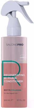 Двофазний кондиціонер для відновлення волосся Unic Salon Pro Collagen & Biotin Bi-Phase Conditioner Regenerating 200 мл