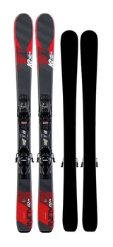 Лижі гірські комплект для підлітків K2 INDY 7.0+FDT JR 136см Grey/red/black (10D0808.110.1+10D1018.110.2) O