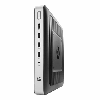 Неттоп системный блок HP t630 Thin Client USFF / AMD G-Series GX-420GI (4 ядра по 2,0–2,2 ГГц) / 4 ГБ DDR4 / 512 ГБ SSD / AMD Radeon R7E / Windows 10, б/у