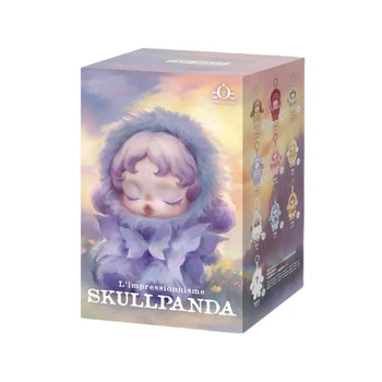 Мягкая игрушка-сюрприз Pop Mart L’impressionnisme Plush Doll SKULLPANDA (SPLS-01)