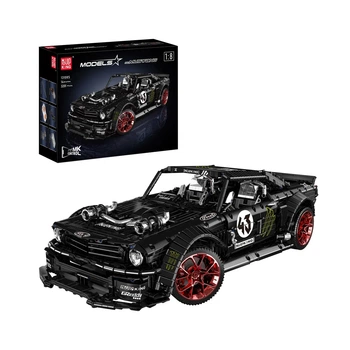 Чорний конструктор Ford Mustang Hoonicorn