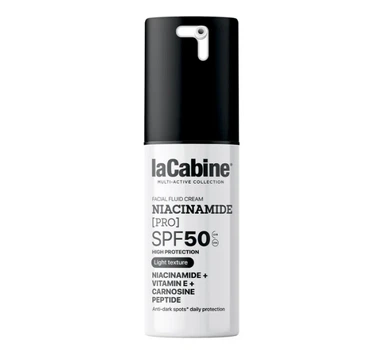 Солнцезащитный крем-флюид LaCabine для лица с ниацинамидом NIACINAMIDE PRO LIGHT SPF50 30 мл