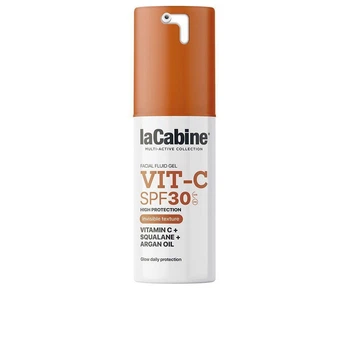 Солнцезащитный гель-флюид LaCabine для лица с витамином С GEL VIT-C INVISIBLE SPF30 30 мл