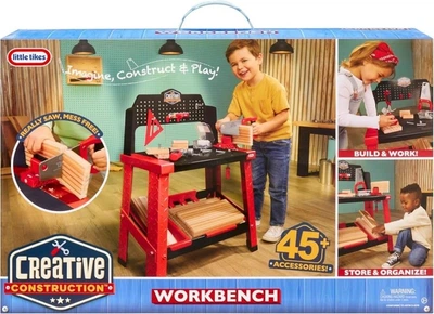 Стол-мастерская Little Tikes Creative Construction 45 елементов (50743643910)