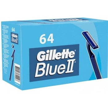 Бритвы одноразовые для бритья Gillette Blue II 64 шт