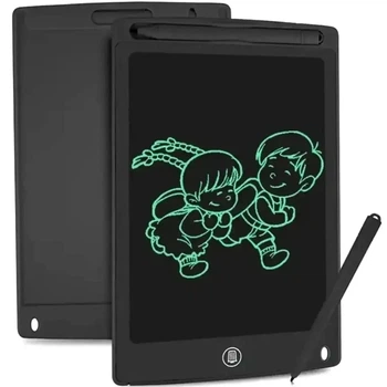 Дитячий графічний планшет 8 5 дюймів для малювання із LCD екраном чорний пластиковий планшет для творчості
