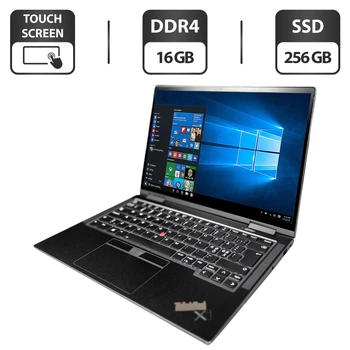 Ультрабук-трансформер Lenovo ThinkPad X1 Yoga Gen6 / 14" (1920x1080) IPS Touch / Intel Core i5-1145G7 (4 (8) ядра по 4.4 GHz) / 16 GB DDR4 / 256 GB SSD / Intel Iris Xe Graphics / WebCam / Стилус / Windows 10 Pro б/у