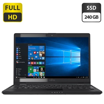 Ультрабук-трансформер Fujitsu LifeBook U9310X / 13.3" (1920x1080) IPS / Intel Core i5-10210U (4 (8) ядра по 1.6 - 4.2 GHz) / 16 GB DDR3 / 240 GB SSD / Intel UHD Graphics / WebCam б/у