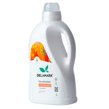 Безфосфатний гель для прання DeLaMark Color 2000 мл DM0098
