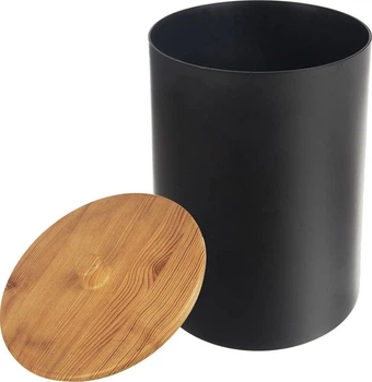 Kosz na śmieci łazienkowy Orion Black czarny 7 l (8682013290054)