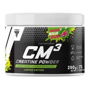 Креатин комплекс Trec Nutrition CM3 Cretine Powder 250 g /71 servings/ Sour Gum