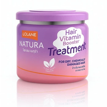 Експрес-маска для волосся Lolane Vitamin Booster для сухого та хімічно пошкодженого волосся, 500 г