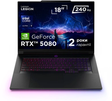 Ноутбук Lenovo Legion 9 18IAX10 (83EY005CRA) Eclipse Black