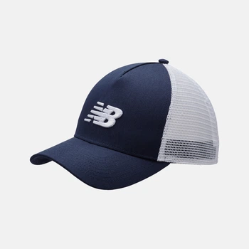 Синяя кепка New Balance Lifestyle Athletics Trucker (LAH01001NGO)