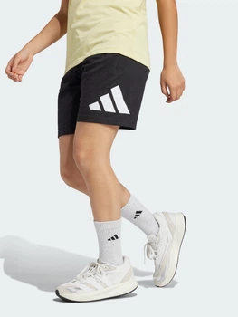 Підліткові шорти на резинці для хлопчика Adidas Essentials JE1391 158-164 см Black (4067902000374)