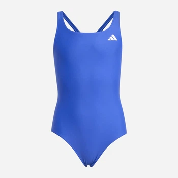 Підлітковий суцільний купальник для дівчинки Adidas JM8222 158-164 см Semi Lucid Blue (4068807248885)