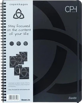 Блокнот Hamelin в лінію A4+ чорний (5904017037903)