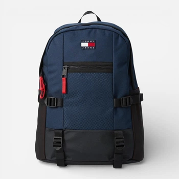 Рюкзак тканевый 19 л вмещает формат А4 Tommy Hilfiger 307276307 Синий (1159852274)