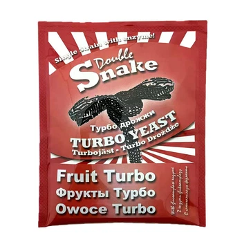 Турбо дрожжи Double Snake Turbo Fruit для фруктового и виноградного дистиллята