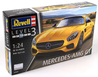 Model do sklejania Revell REV-07028 Mercedes AMG GT Skala 1:24 93 elementy (4009803070285)