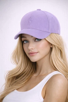 Молодежная кепка Поло (Polo) One-size 54-57см Лавандовый