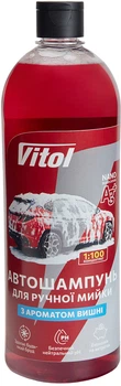 Шампунь для ручной мойки Vitol концентрат с ароматом вишни 1:100 1 л (CSV-1000)