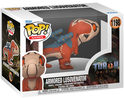 Figurka Funko Pop! Turok: Origins Opancerzony Lusovenator 91470 (889698914703)