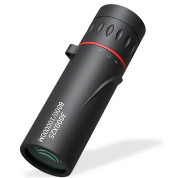 Портативный мини монокль монокуляр BAK4 IPX6 3000x25 Black (500312)