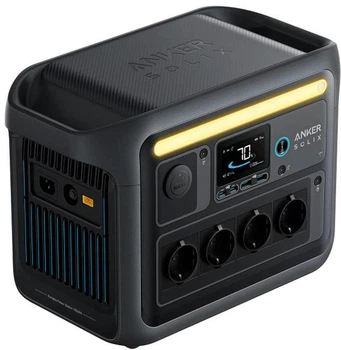 Зарядна станція Anker Solix C1000X EU 1800 Вт 1056 Вт⋅год LiFePO4 (електростанція для дому, ДБЖ, UPS)