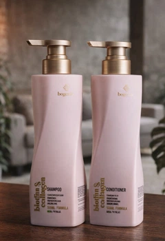 Набір Bogenia для волосся Biotin & Collagen (шампунь, кондиціонер)