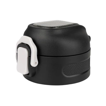 Крышка для термокружки Tribe Urban 0,6 л з трубочкой Black (1042-T-DZ-0024-black)