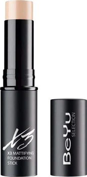 BeYu Маскуючий коректор X3 Mattifuing Foundation Stick 07 Light Beige, 9 г
