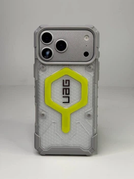 Чохол Захисний Ударостійкий UAG Pathfinder with MagSafe для iPhone 17 Pro Gray/Green