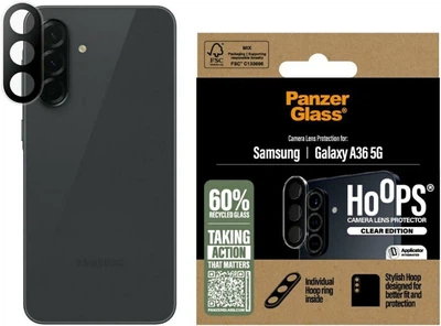 Захисне скло Panzer Glass Hoops Lens Protector для Samsung Galaxy A36 5G Transparent (PGRHOTRG38083)