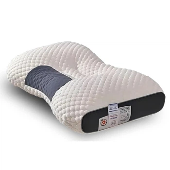 Подушка для сна Анатомическая ортопедическая Neck Support Massage Pillow, Подушка для шеи с эффектом 55555/98