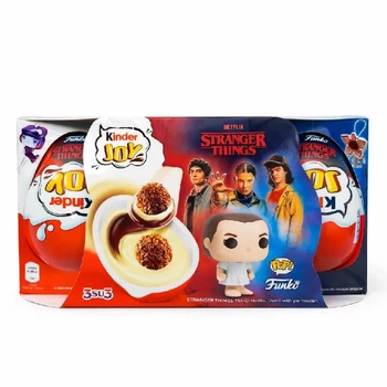 Киндер Джой Очень Странные Чудеса Kinder Joy Funko Pop Stranger Things Egg Набор яиц 3x20г