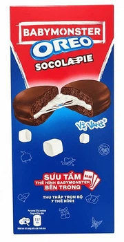 Тістечка Oreo BabyMonster Socola-Pie Chocolate 168г