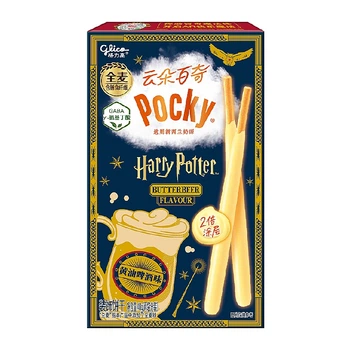 Палочки в глазури Glico Pocky Harry Potter Biscuits Butterbeer Сливочное Пиво (Гарри Поттер) 40г