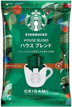 Капельный кофе Starbucks Origami Drip Coffee House Blend Japan 9г