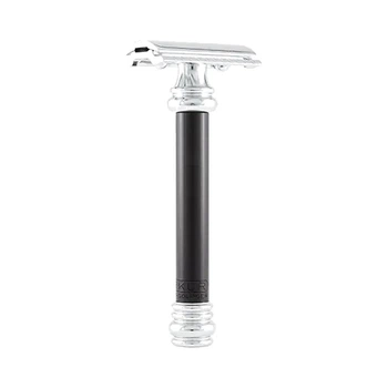 Станок для бритья Т-образный Merkur 38C BiColor AluBlack