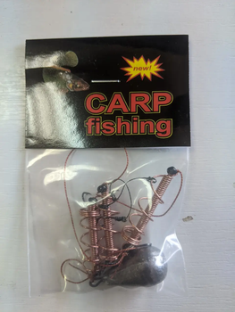 Готовая оснастка убийца карася 35гр. Carp Fishing,KF11148