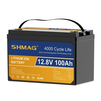 Літієва акумуляторна батарея SHMAG LiFePO₄ 12.8V 100Ah