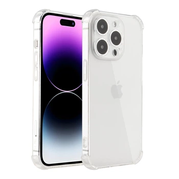 Чехол Virgin Armor Silicone (2.0) для Apple iPhone 12 Pro Прозрачный панель-накладка для телефону айфон 12 про
