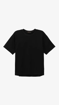 Футболка однотонная женская GENUA G01137-0022 3XL Черный shop (2000999438028)