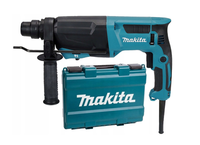 Дриль-перфоратор Makita з опцією зубила 3.0J SDS+ 800W з дротовим приводом