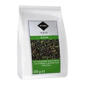 Чай Rioba Улун китайский байховый листовой с ароматом молока 250г