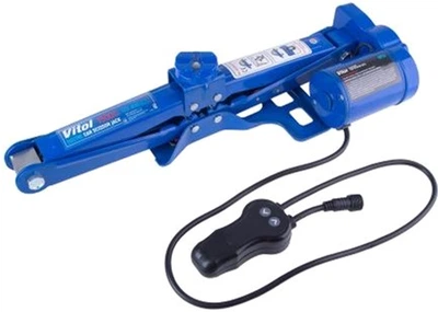 Домкрат электрический Vitol 1.5 т, 120-450 мм, 12 В, 120 Вт (HF5J)