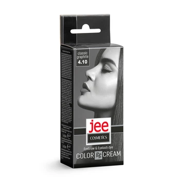 Крем-краска для бровей и ресниц Jee Cosmetics тон № 4.10 Классический графит Kombi Factory (4820000117449)